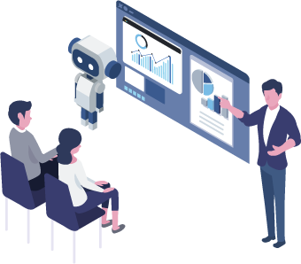 社内コンサル／エンジニア／データサイエンティストチームをお持ちの企業様へ
「手を動かすDS」から「成果を設計できるDS」へ。
AX（AI Transformation）を自社で推進できる人材・組織を、
実プロジェクトを通じて育てます。